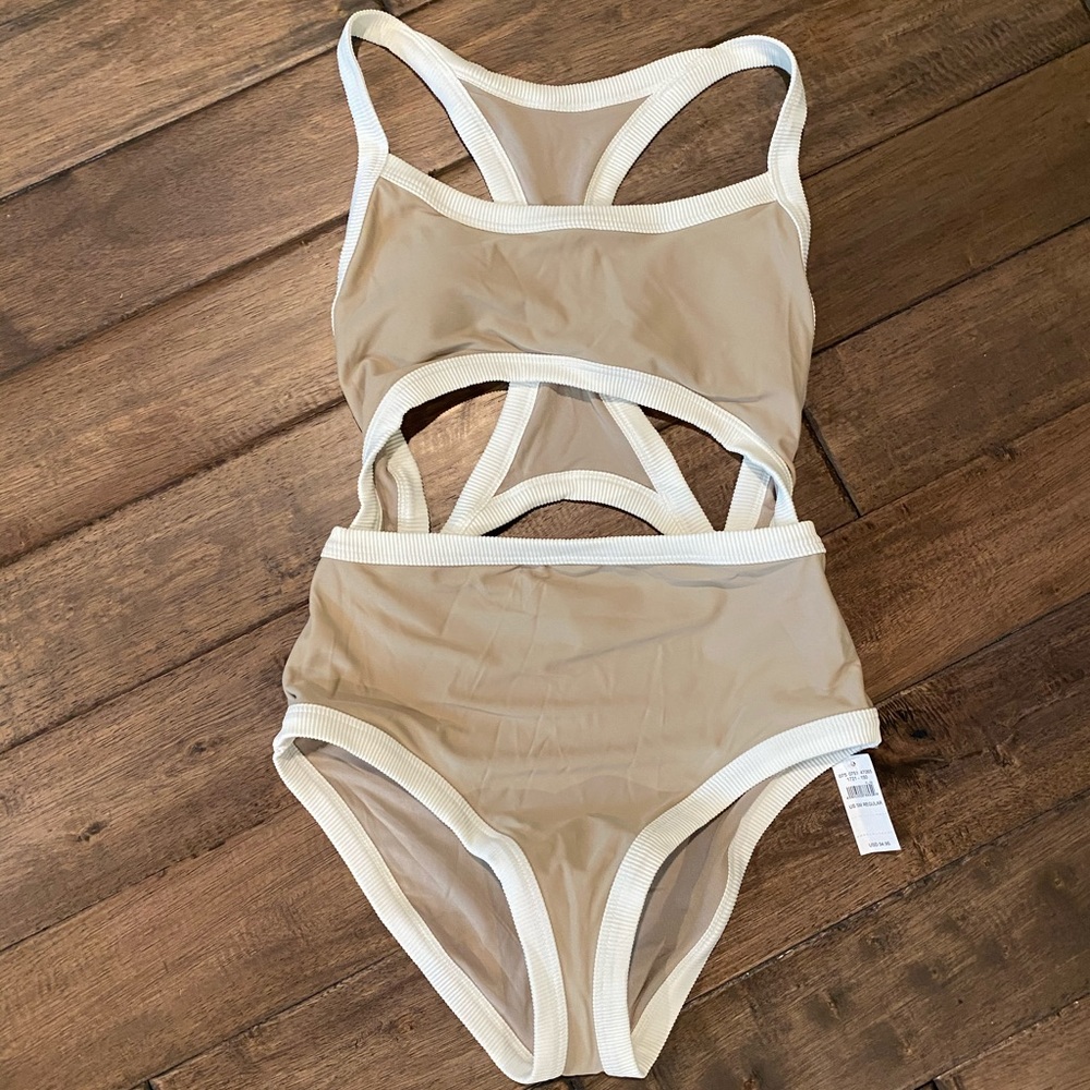 Aerie tan one piece - TAGS ON - never worn